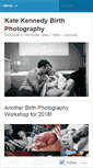 Mobile Screenshot of katekennedybirthphotography.com